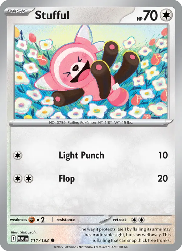 Stufful, Mega Evolution #111