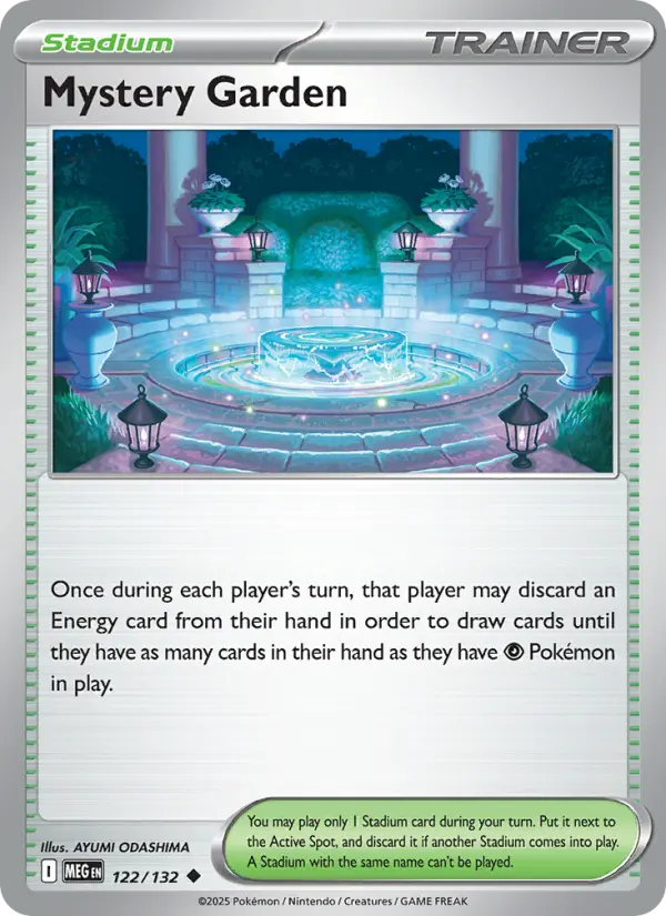 Mystery Garden, Mega Evolution #122