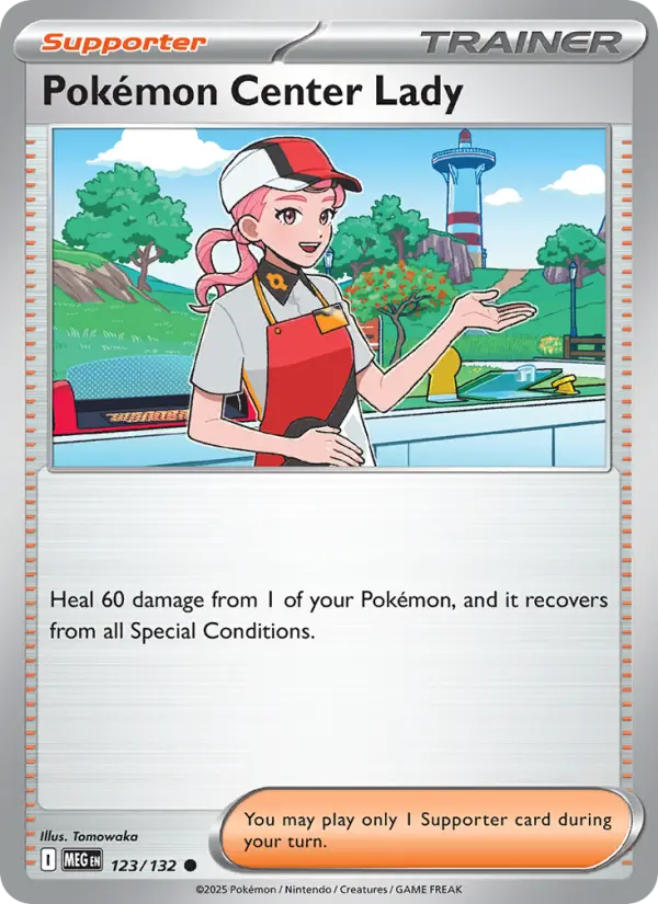 Pokémon Center Lady, Mega Evolution #123