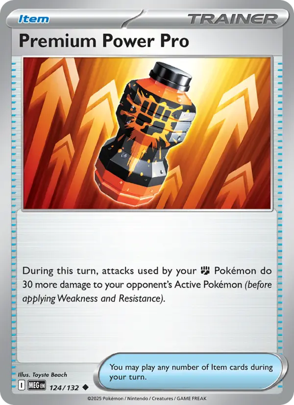 Premium Power Pro, Mega Evolution #124