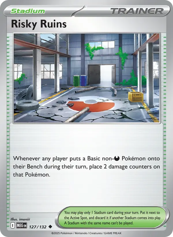 Risky Ruins, Mega Evolution #127