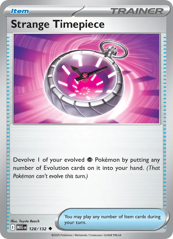 Strange Timepiece, Mega Evolution #128