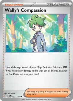 Wally's Compassion, Mega Evolution #132/132