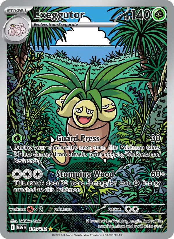 Exeggutor, Mega Evolution #135