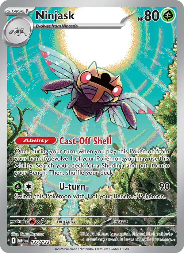 Ninjask, Mega Evolution #137