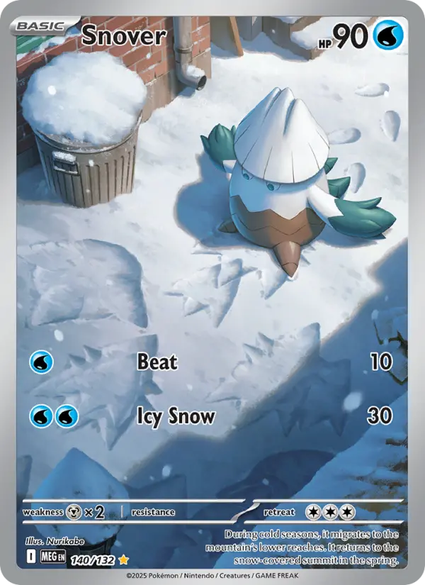 Snover, Mega Evolution #140