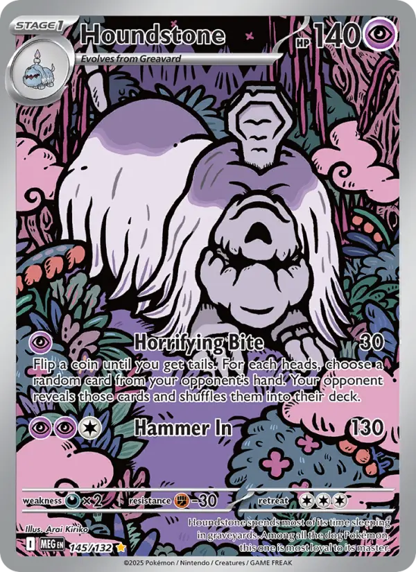 Houndstone, Mega Evolution #145