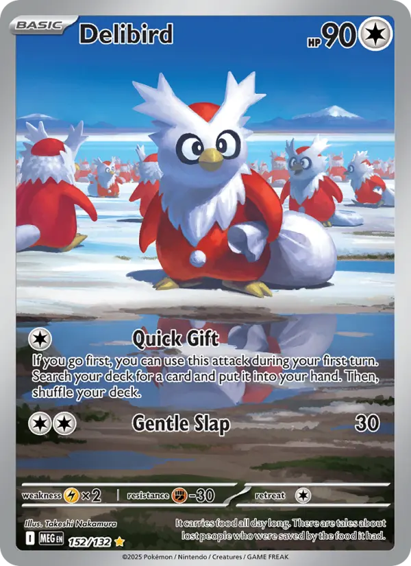 Delibird, Mega Evolution #152