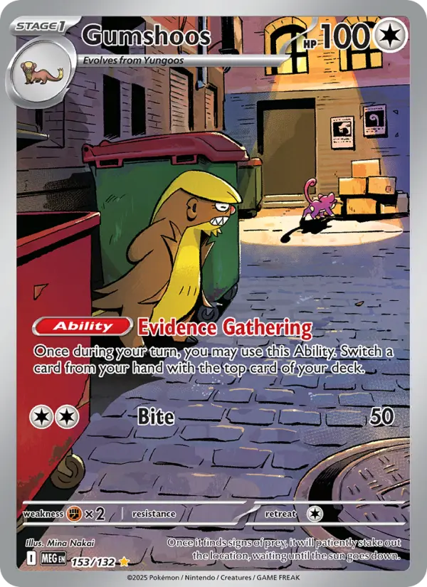 Gumshoos, Mega Evolution #153