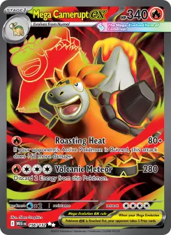 Mega Camerupt ex, Mega Evolution #156/132