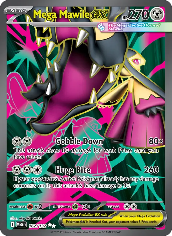 Mega Mawile ex, Mega Evolution #162