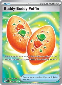 Buddy-Buddy Poffin, Mega Evolution #167/132