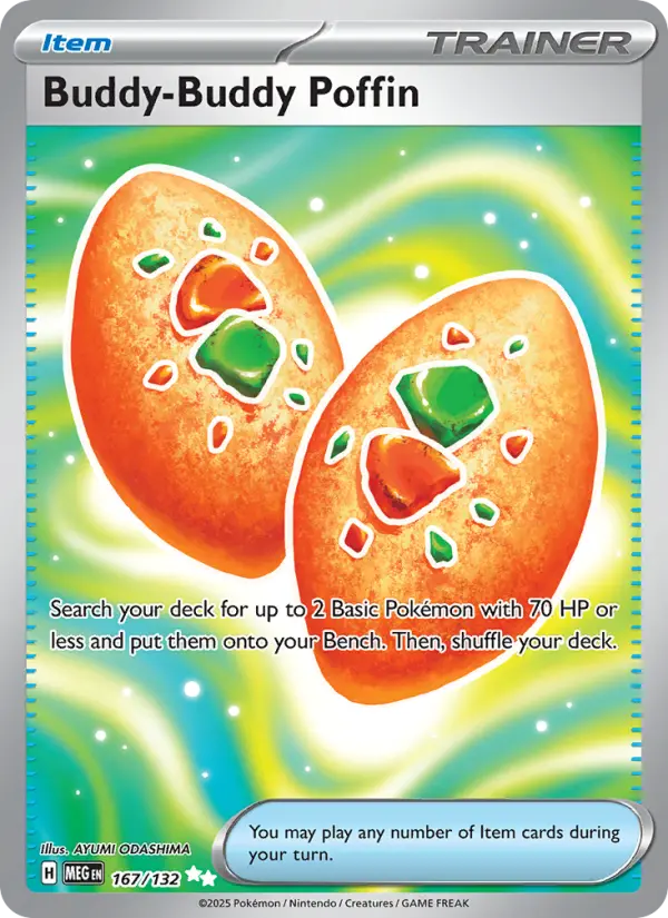 Buddy-Buddy Poffin, Mega Evolution #167