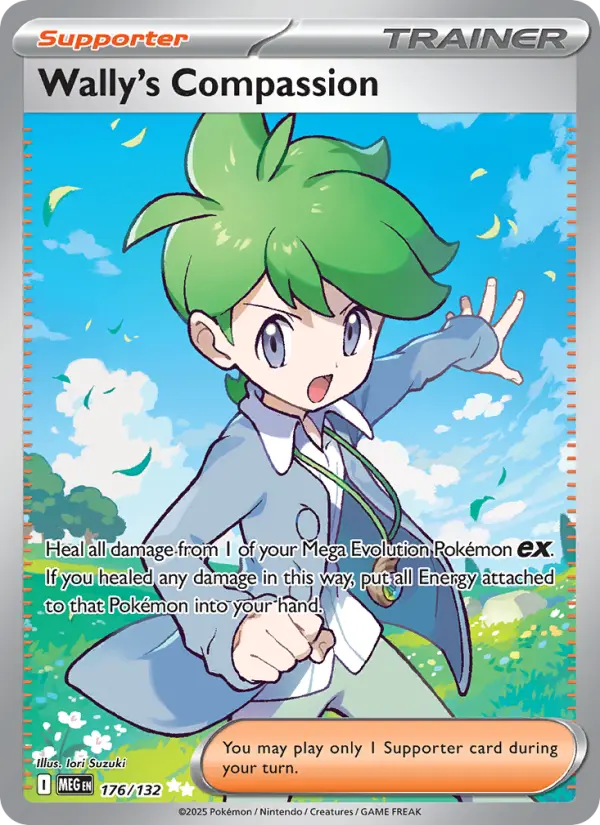 Wally's Compassion, Mega Evolution #176