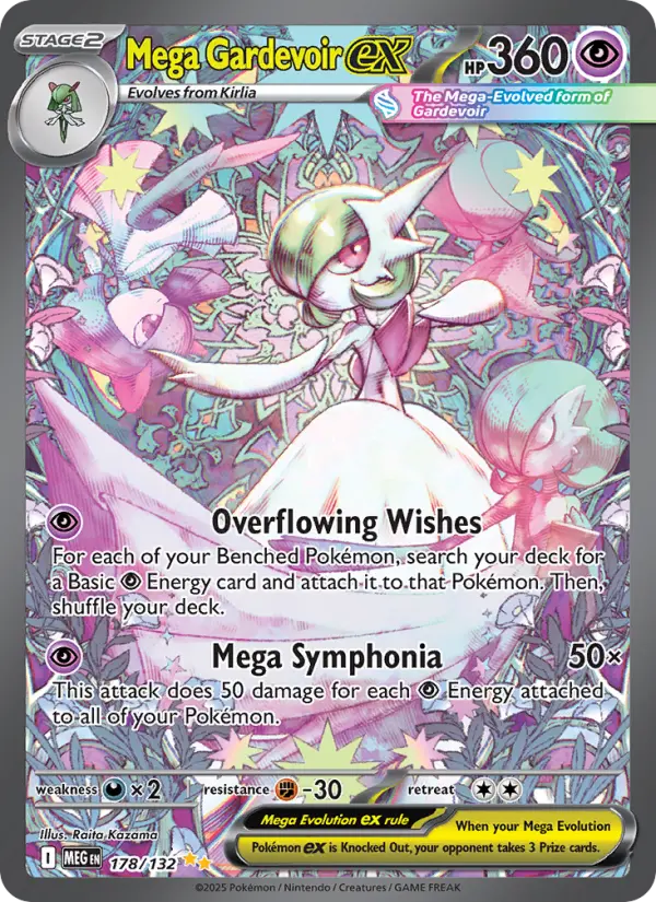 Mega Gardevoir ex, Mega Evolution #178