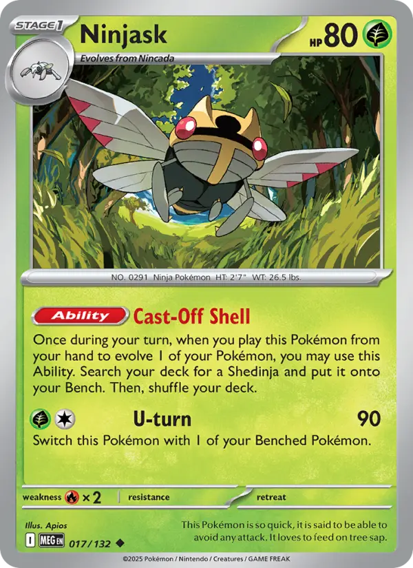 Ninjask, Mega Evolution #17