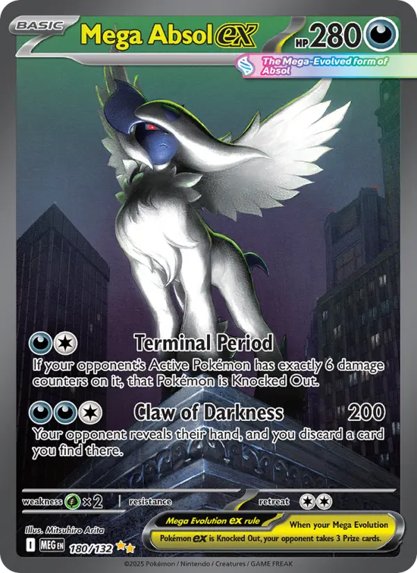 Mega Absol ex, Mega Evolution #180
