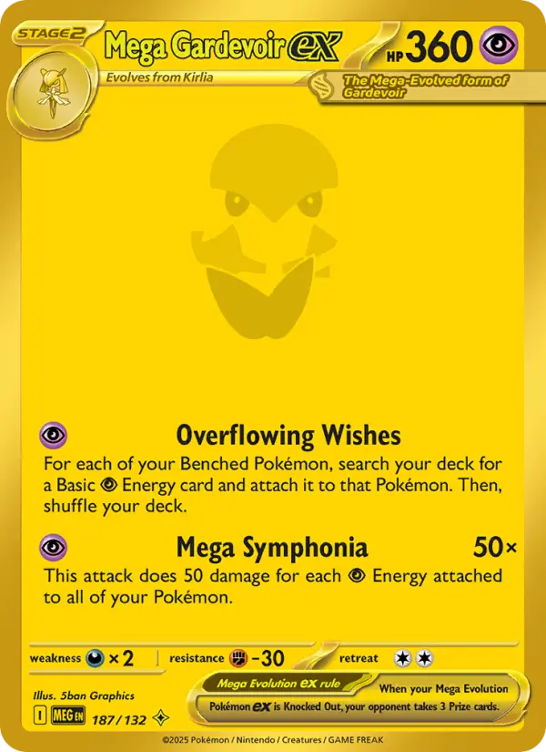 Mega Gardevoir ex, Mega Evolution #187
