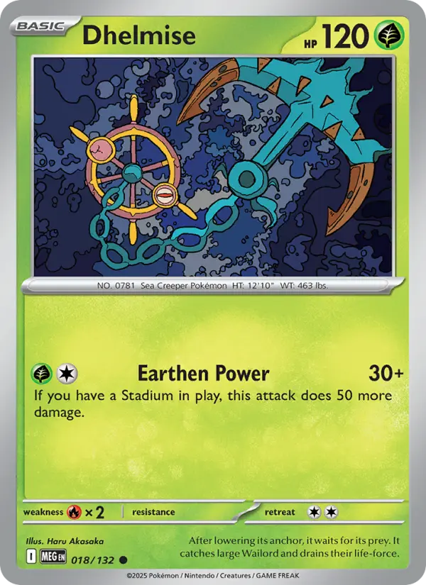 Dhelmise, Mega Evolution #18
