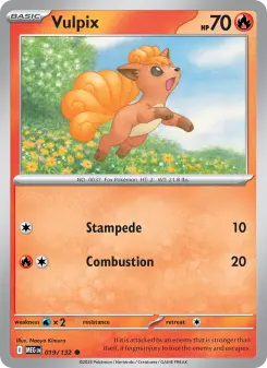 Vulpix, Mega Evolution #19/132