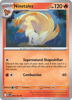 Ninetales, Mega Evolution #20/132