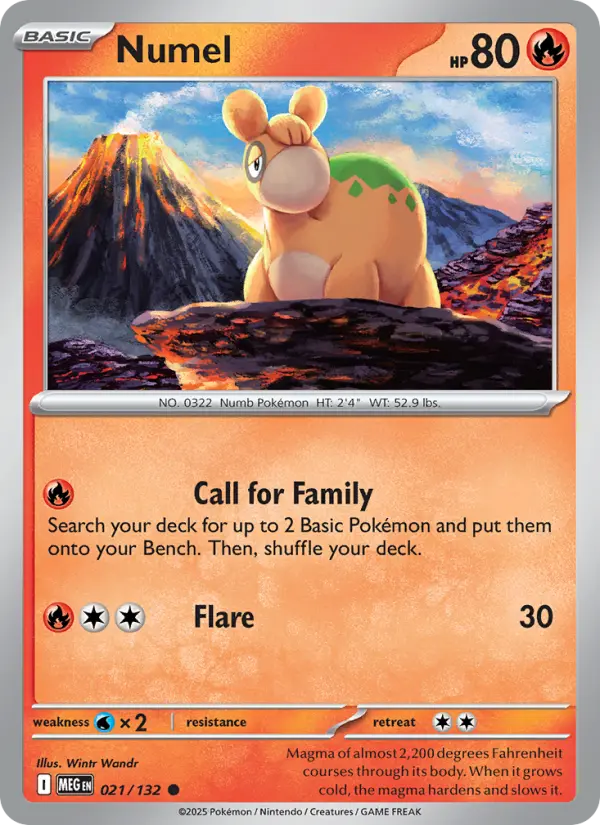 Numel, Mega Evolution #21