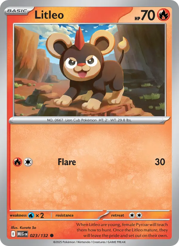 Litleo, Mega Evolution #23