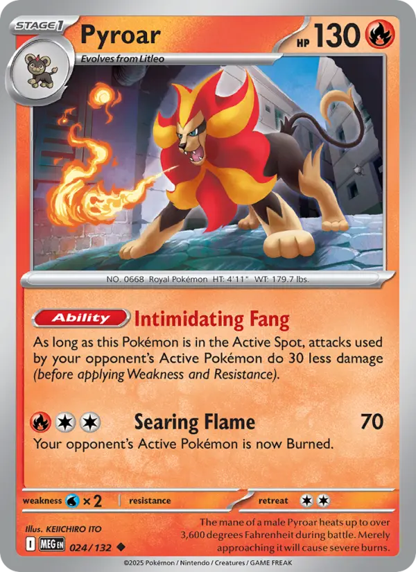 Pyroar, Mega Evolution #24