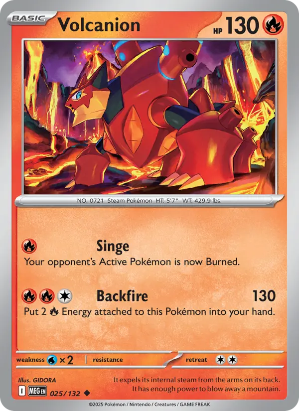 Volcanion, Mega Evolution #25