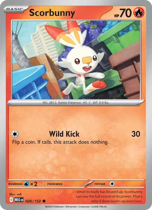 Scorbunny, Mega Evolution #26