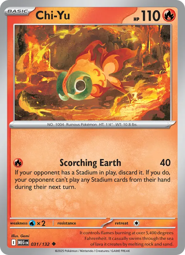 Chi-Yu, Mega Evolution #31