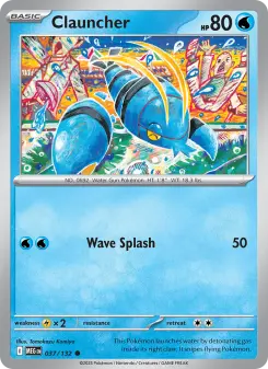 Clauncher, Mega Evolution #37/132