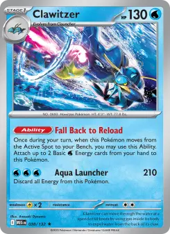Clawitzer, Mega Evolution #38/132