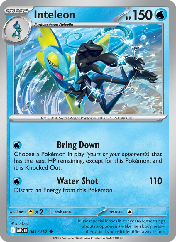 Inteleon, Mega Evolution #41