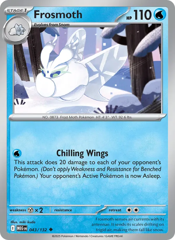 Frosmoth, Mega Evolution #43