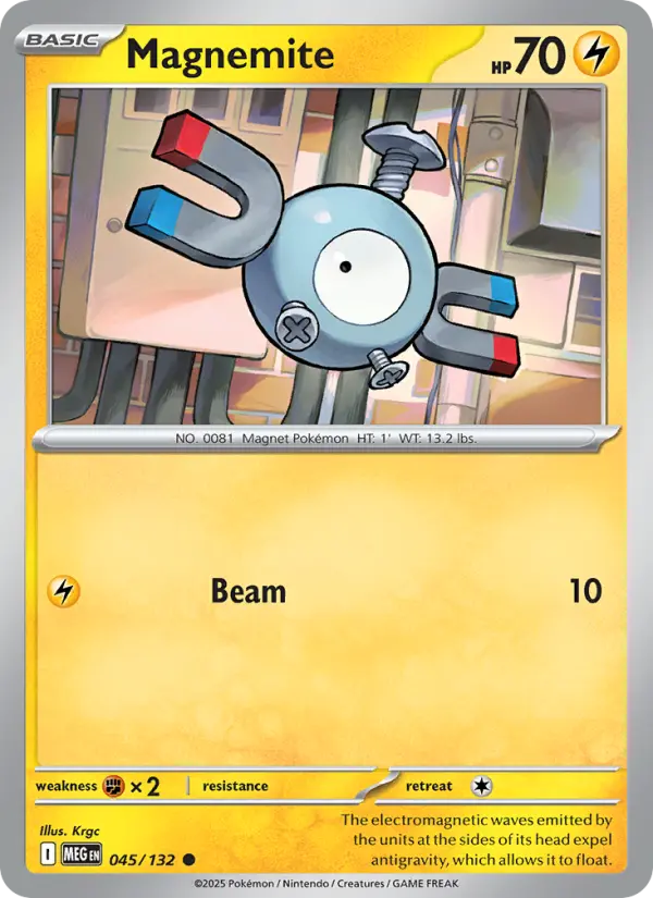 Magnemite, Mega Evolution #45
