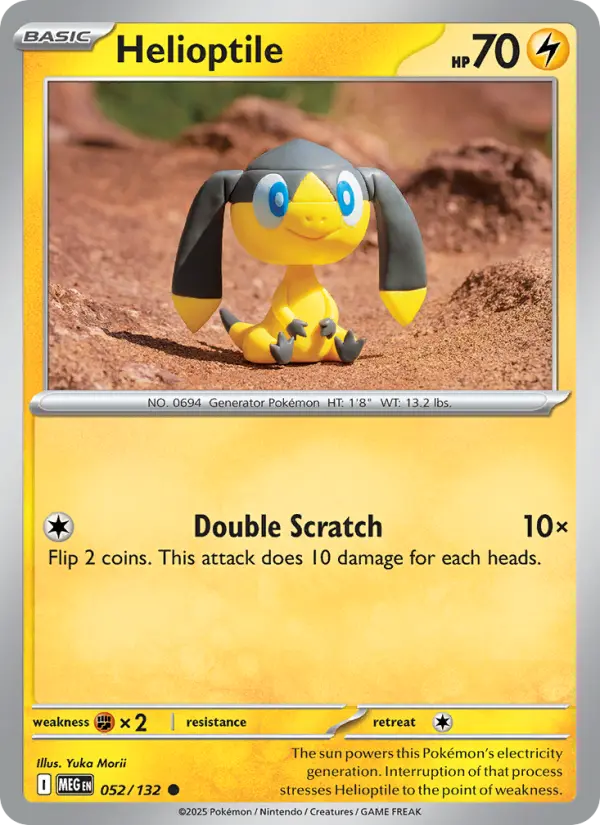 Helioptile, Mega Evolution #52