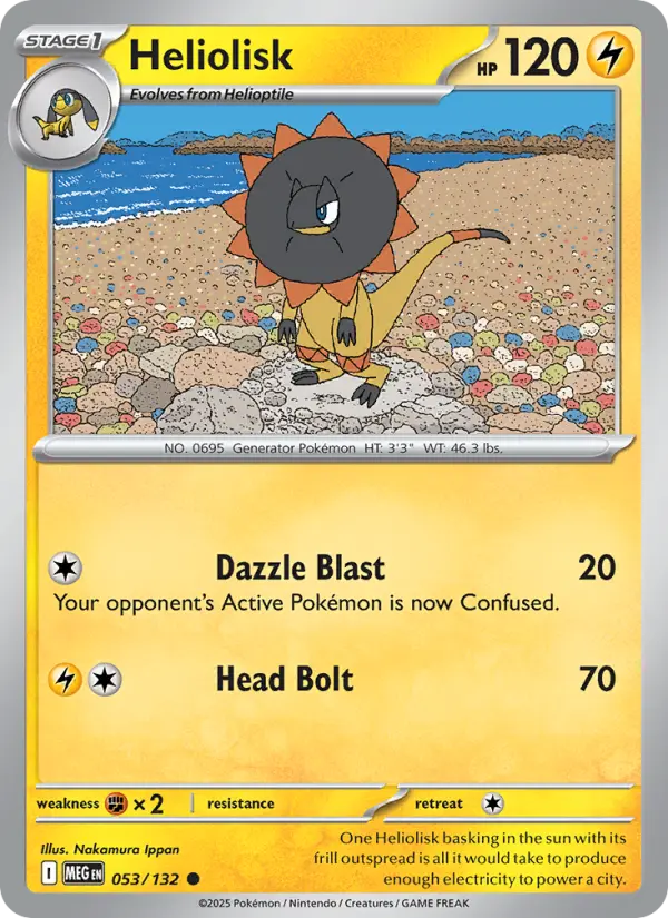 Heliolisk, Mega Evolution #53