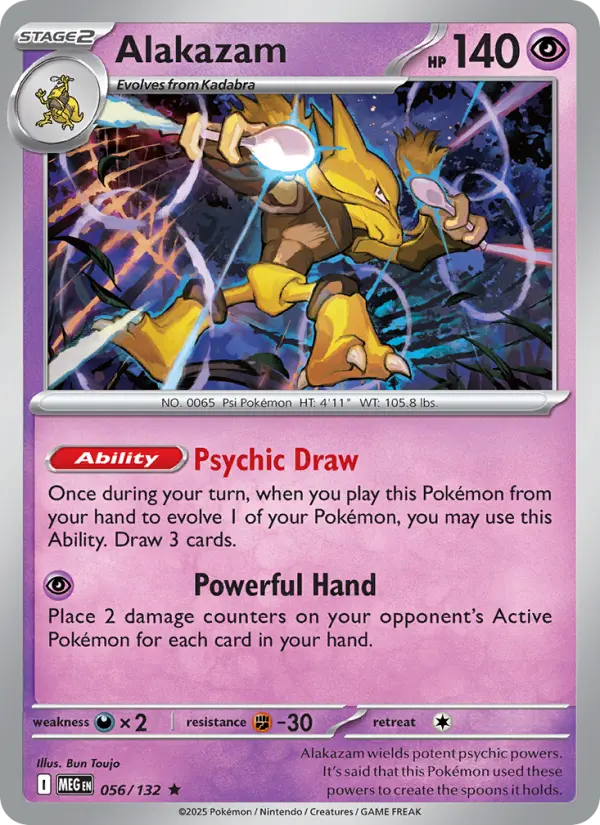 Alakazam, Mega Evolution #56