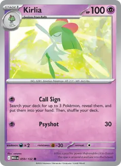 Kirlia, Mega Evolution #59/132
