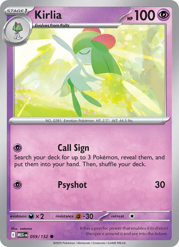 Kirlia, Mega Evolution #59