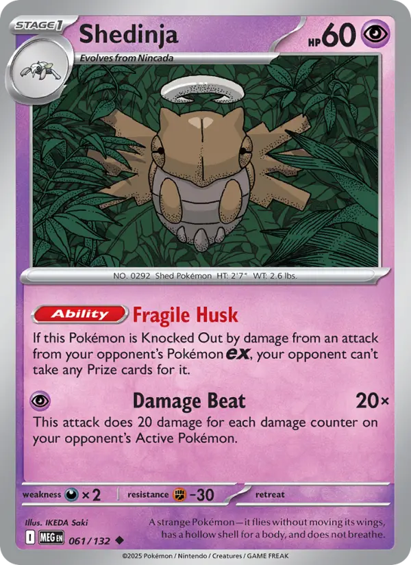 Shedinja, Mega Evolution #61