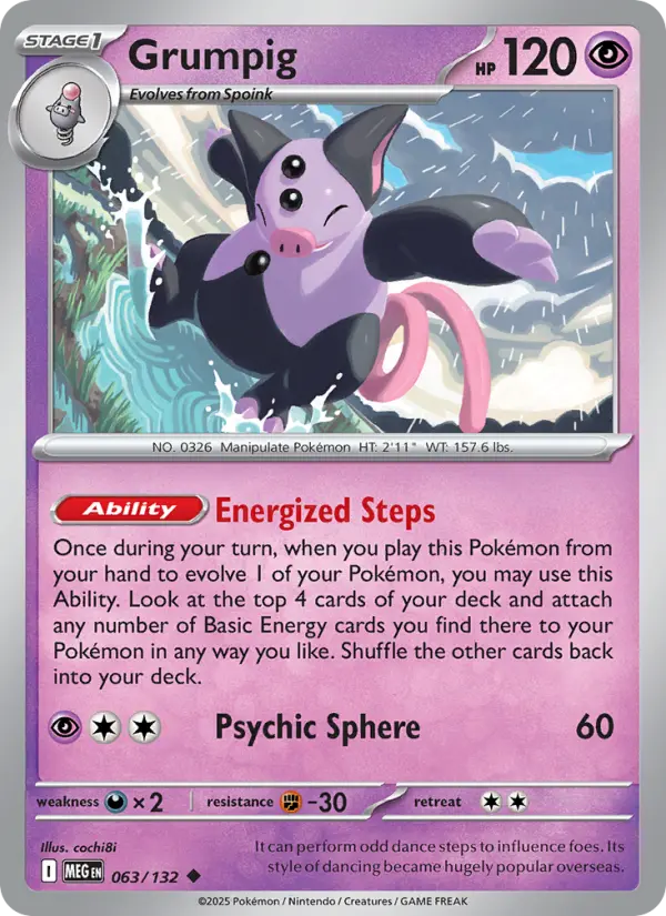 Grumpig, Mega Evolution #63