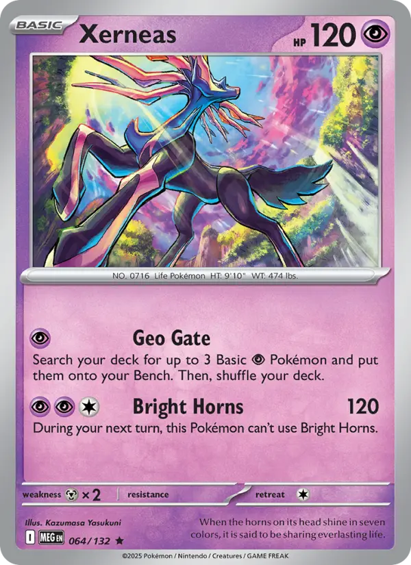 Xerneas, Mega Evolution #64