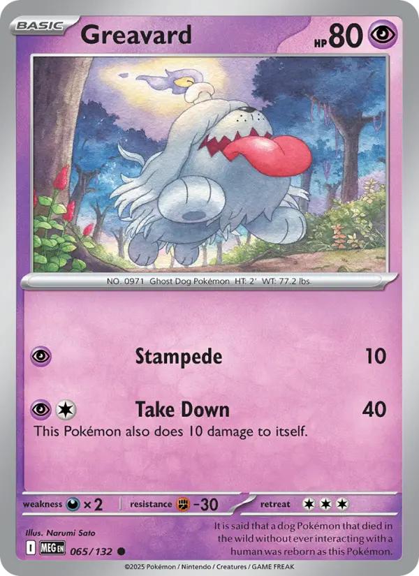 Greavard, Mega Evolution #65