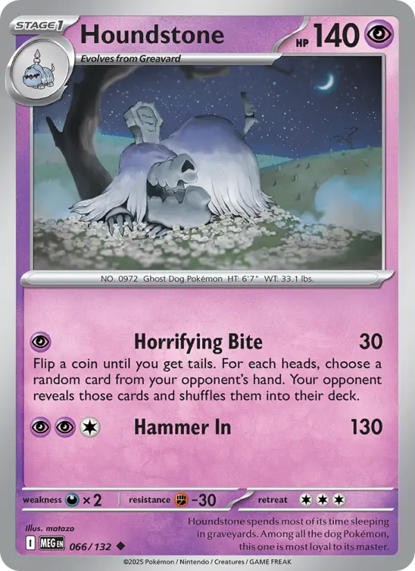 Houndstone, Mega Evolution #66