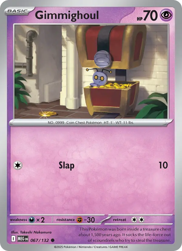 Gimmighoul, Mega Evolution #67
