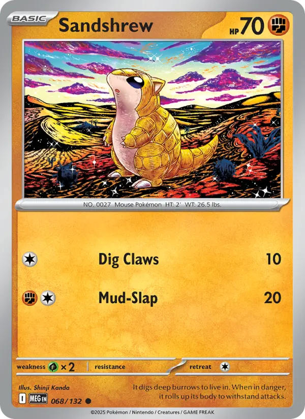 Sandshrew, Mega Evolution #68