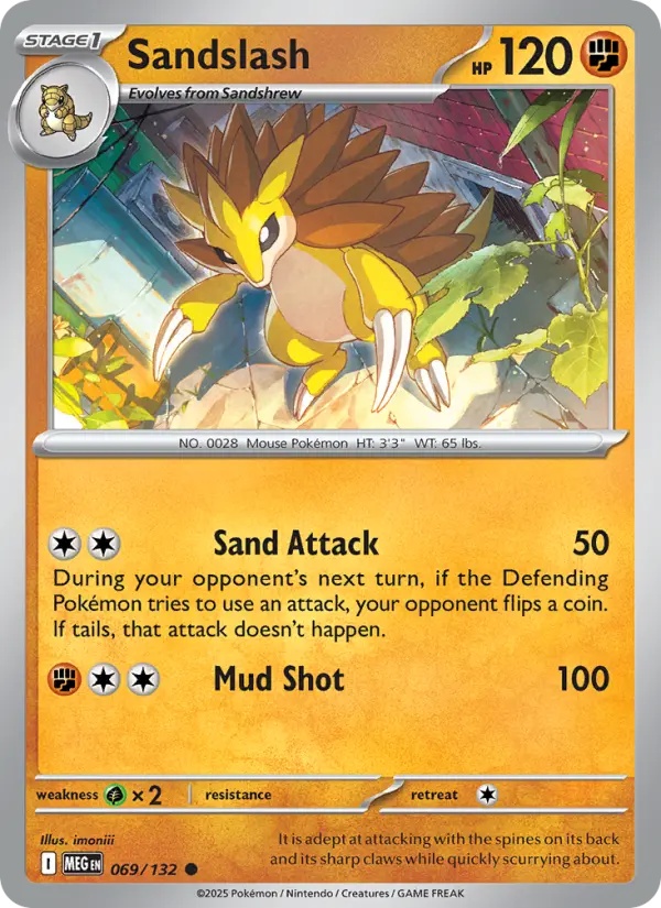 Sandslash, Mega Evolution #69