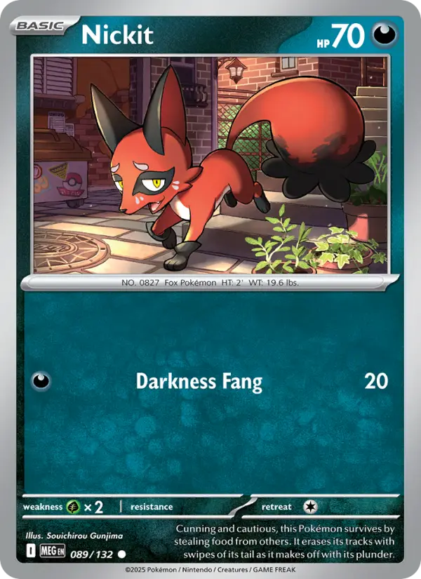 Nickit, Mega Evolution #89